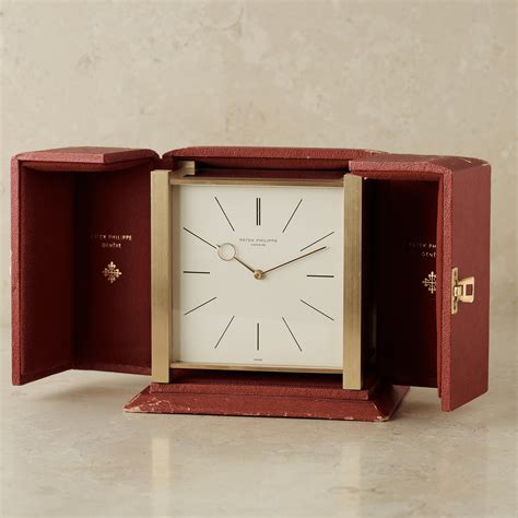 patek philippe table clock.